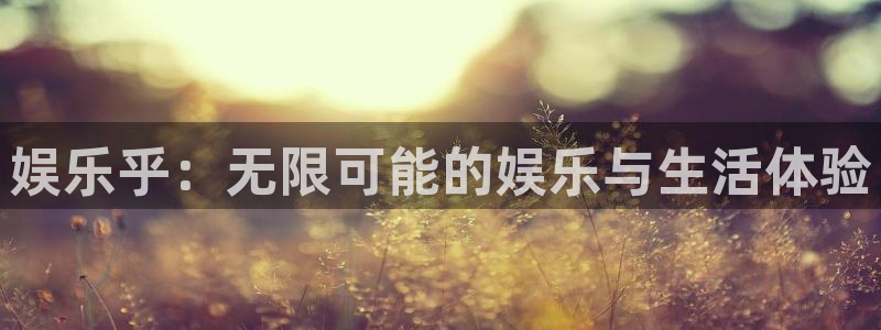 南宫NG下载链接：娱乐乎：无限可能的娱乐与生活体验